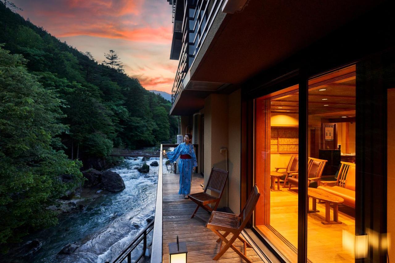 ชิมะ ออนเซ็น โทะชิมะยะ Hotel Nakanojo ภายนอก รูปภาพ