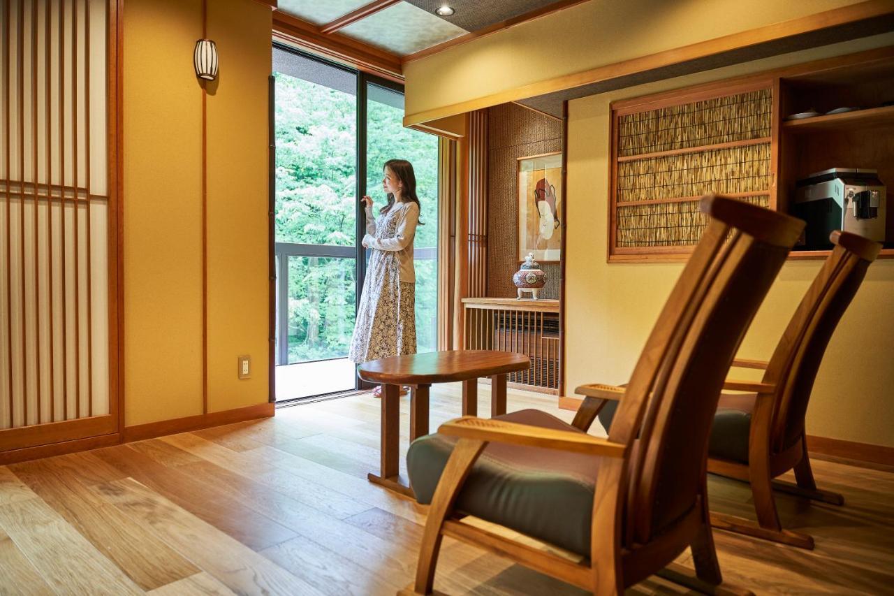 ชิมะ ออนเซ็น โทะชิมะยะ Hotel Nakanojo ภายนอก รูปภาพ