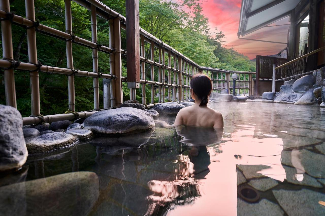 ชิมะ ออนเซ็น โทะชิมะยะ Hotel Nakanojo ภายนอก รูปภาพ