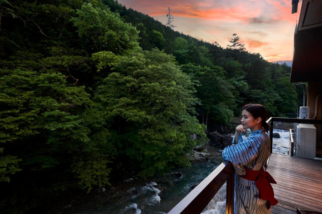 ชิมะ ออนเซ็น โทะชิมะยะ Hotel Nakanojo ภายนอก รูปภาพ