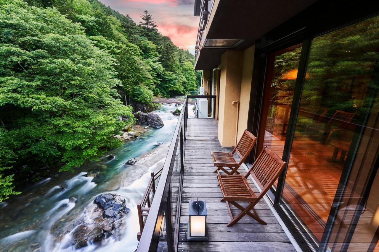 ชิมะ ออนเซ็น โทะชิมะยะ Hotel Nakanojo ภายนอก รูปภาพ